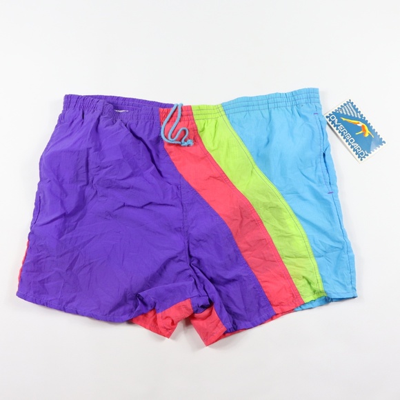 vintage swim shorts